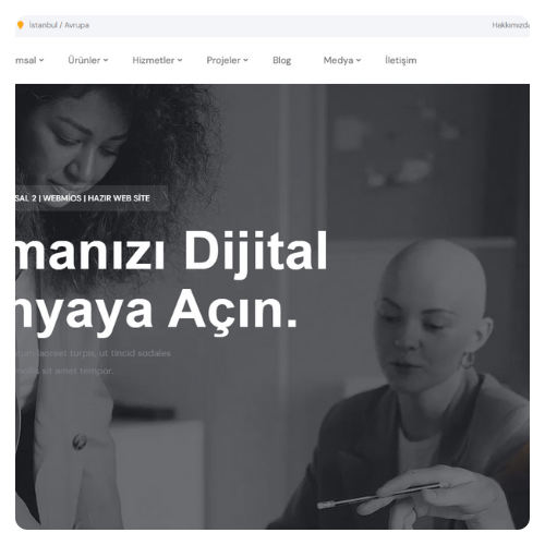 Online Dijital Store - Kurumsal 2 Hazır Kurumsal Scripti - Tüm Fonksiyonlu Yönetim Paneli