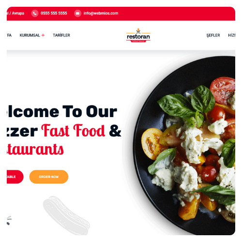 Online Dijital Store - Restoran Hazır Restoran Scripti - Tüm Fonksiyonlu Yönetim Paneli