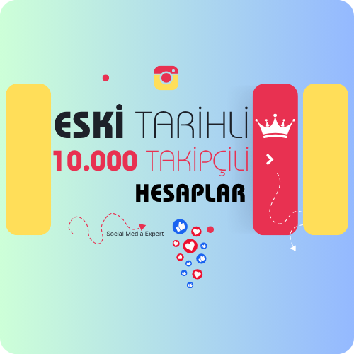 Instagram Eski Tarihli 10K Takipçili Hesaplar