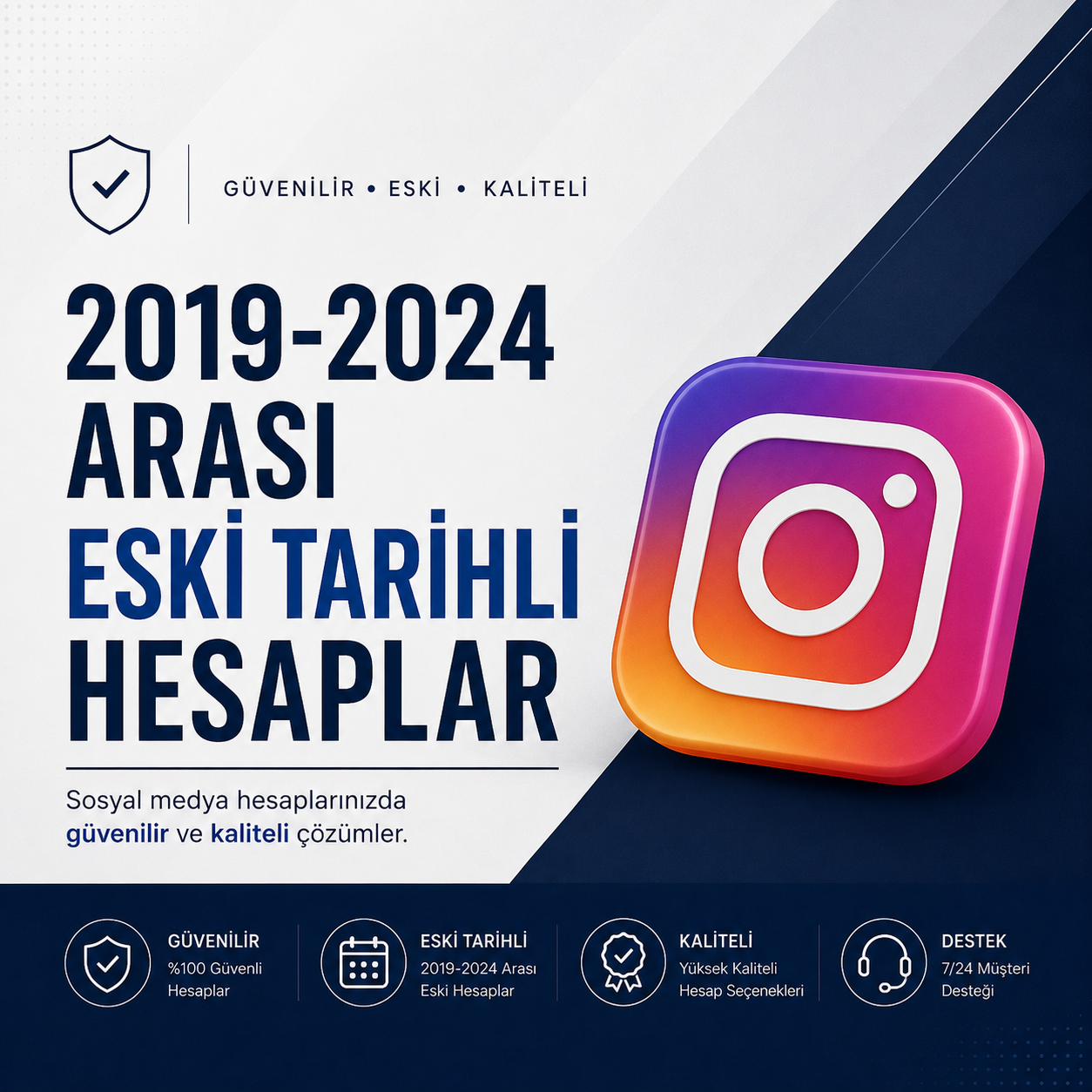 Instagram 2019-2025 Arası Eski Tarihli Hesaplar
